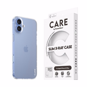 CARE by PanzerGlass X-Ray Soft Basic suojakuori iPhone 16 Plus 6.7' läpinäkyvä 1443