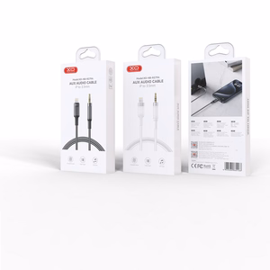 XO audiokaapeli NB-R279A Lightning - jack 3,5mm 1,0m, valkoinen