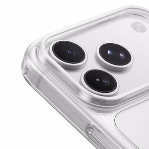 AmazingThing Minimal iskunkestävä suojakuori 3 objektiiville mallille iPhone 18 Pro Max – väri: läpinäkyvä