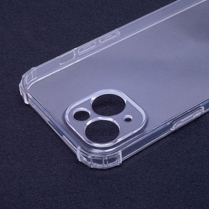 Anti Shock 1,5 mm suojakuori iPhone 17 Air 6,6 läpinäkyvä iso reikä