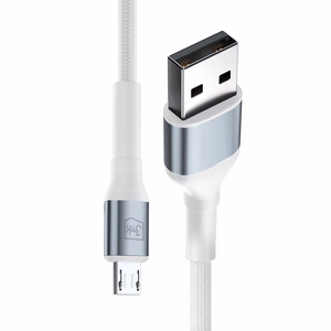 3mk Hyper Cable N-SERIES USB-A / MicroUSB 1m 5V/2.4A 12W - valkoinen