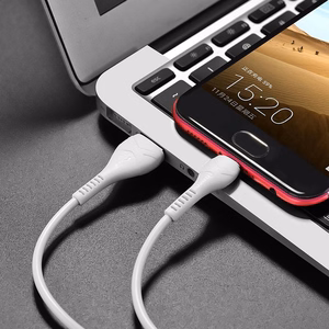 Kaapeli USB A - Micro USB Hoco 1 m X37 valkoinen