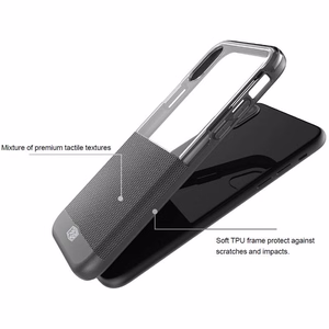 X-Doria Dash Ballistic Nylon suojakuori laitteelle iPhone X, harmaa ja musta
