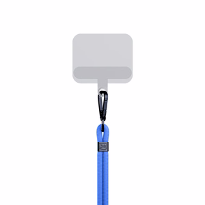 3mk EasyClip puhelimen kaulahihna, sininen (mustat osat)