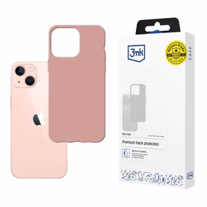Kotelo iPhone 14 Plus -puhelimelle 3mk Matt Case -sarjasta - vaaleanpunainen