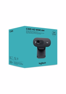 Logitech C505 webcam 1280 x 720 px USB Black