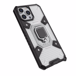 Suojakuori Capsule Ring Case Apple iPhone 13 Pro, läpinäkyvä