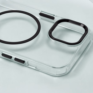Clear Thin Mag Suojakuori iPhone 17 Air 6,6 musta