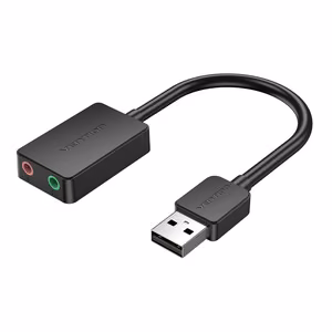 Vention CDYB0 USB 2-Port Sound Card 0.15 m