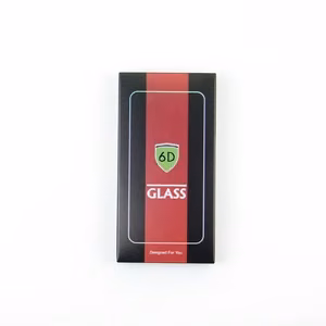 Karkaistu lasi 6D iPhone 16 Pro Max:lle mustalla kehyksellä 10in1