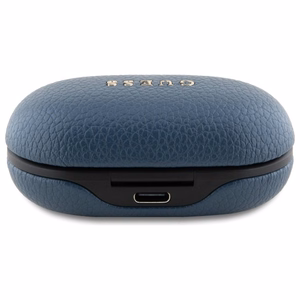 Guess Bluetooth kuulokkeet GUTWSPGTSPSB TWS + telakka-asema sininen/sininen Grained Classic Logo
