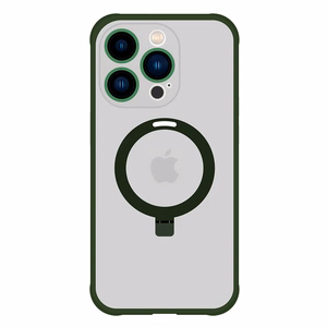 Tel Protect Magical Magsafe Stand Suojakuori iPhone 14 Pro Max:lle vihreä