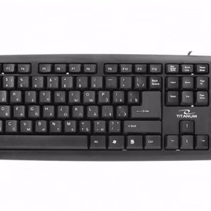 Esperanza TKR101 toimisto näppäimistö USB QWERTY englanti, venäjä musta