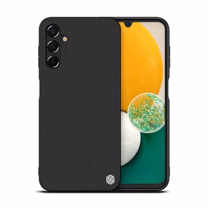 Nillkin Textured Case vahvistettu nylon Suojakuori Samsung Galaxy A14 5G / Galaxy A14:lle musta