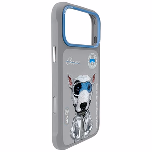 Nimmy Cool&Cute 2.0 Nag Suojakuori iPhone 17 Pro:lle - Harmaa