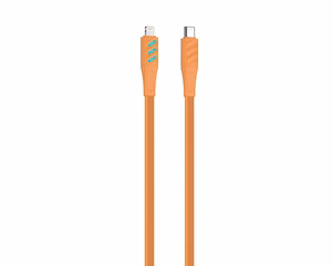 Havit CB6255 - USB Type C - Lightning -latauskaapeli, 1 m (oranssi)
