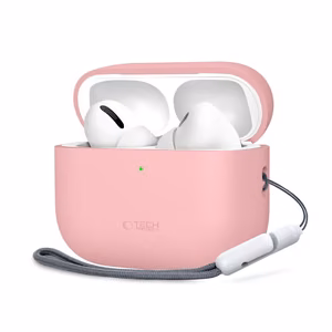 Tech-Protect Silikoninen Suojakuori AirPods Pro 3 -lle - vaaleanpunainen
