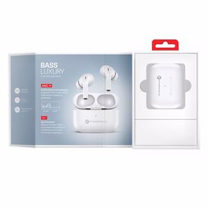 FORCELL F-AUDIO Master Pro langattomat kuulokkeet bluetooth TWS valkoinen