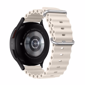 Hihna Samsung Galaxy Watch:lle Forcell Forcell F-Design FS01 silikonireikä 20 mm stellar