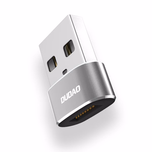 Dudao sovitin USB Type-C - USB musta (L16AC black)