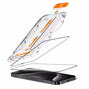 Crong EasyShield 2-Pack karkaistut näytönsuojalasit iPhone 15 Pro Max -laitteelle, 2 kpl