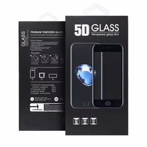 5D Full Glue Karkaistu lasi Samsung Galaxy A36 5G:lle musta