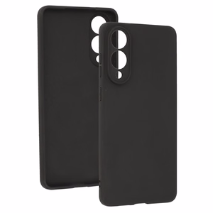 Back Case Matt Samsung Galaxy S25 Edge:lle musta