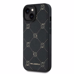 Karl Lagerfeld Karl Head MagSafe Suojakuori iPhone 15 Plus:lle - Musta