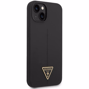 Guess GUHCP14MSLTGK iPhone 14 Plus 6.7" black/black hardcase Silicone Triangle