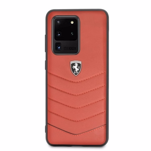 Ferrari Hardcase FEHQUHCS69RE S20 Ultra G988 punainen/punainen Heritage