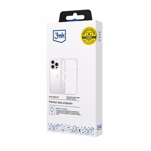 3mk Armor MagCase iPhone 16 Pro Max:lle - Läpinäkyvä