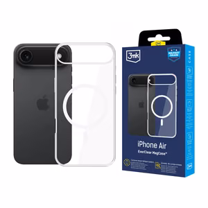 3mk EverClear MagCase Apple iPhone 17 Air:lle - Läpinäkyvä