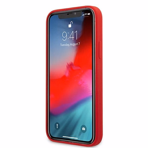 Guess GUHCP12LLSPEWRE iPhone 12 Pro Max 6.7" punainen/punainen kova kotelo Peony-mallisto