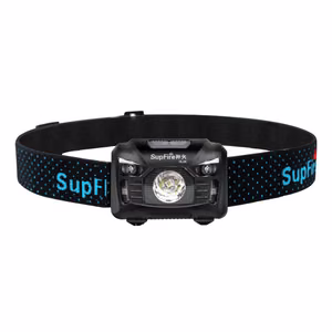 Otsalamppu Superfire HL06 500lm USB