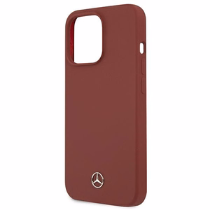 Mercedes Silicone Line kotelo iPhone 13 Pro Max - punainen