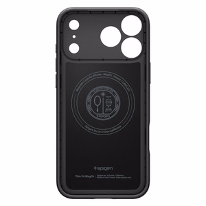 Spigen Thin Fit MagSafe -suojakuori iPhone 17 Pro / 18 Pro -malleille, musta