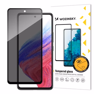 Wozinsky Privacy Glass Karkaistu lasi Samsung Galaxy A53 5G:lle Anti Spy -yksityisyyssuodattimella