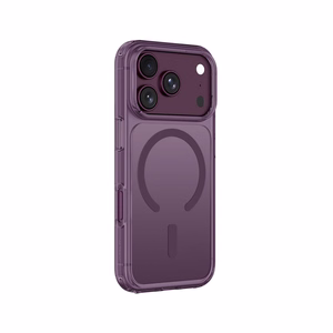 AmazingThing Minimal Mag Drop Proof 3 Lens -suojakuori laitteelle iPhone 18 Pro Max, hihnakiinnikkeellä, MagSafe-yhteensopiva – violetti
