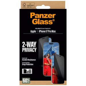 PanzerGlass Ultra-Wide Fit EasyAligner Privacy suojalasi iPhone 17 Pro Max