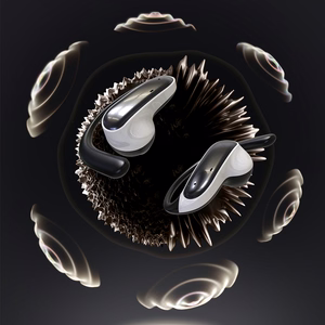 Dudao U17Z Bluetooth 5.3 OWS kuulokkeet korvakoukuilla - musta