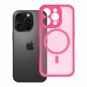 Case for iPhone 16 PRO Full Matte Mag Cover compatible with MagSafe pink