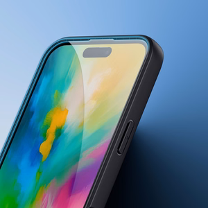 Dux Ducis Aimo Mag kotelo MagSafella ja jalustalla iPhone 16 - musta