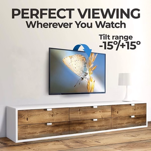 Techly ICA-LCD 201BK – täysin liikuteltava TV-seinäteline 13–30 tuuman näytöille