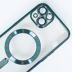 Color Chrome Mag suojakuori Samsung Galaxy A37 5G:lle vihreä