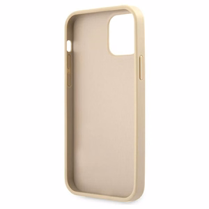 Guess GUHCP12MRSAVSLG iPhone 12/12 Pro 6.1" kultainen/kultainen kovakotelo Saffiano Vintage Script