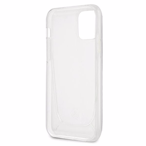 Mercedes Transparent Line Kotelo iPhone 12 mini - läpinäkyvä - läpinäkyvä