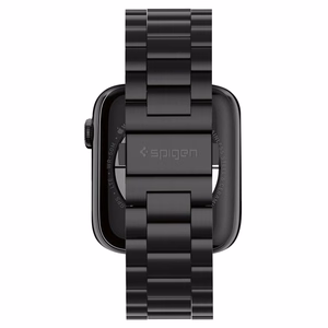Spigen Modern Fit -panta Apple Watch 4 / 5 / 6 / 7 / 8 / SE / Ultra (42/44/45/49 mm) - musta