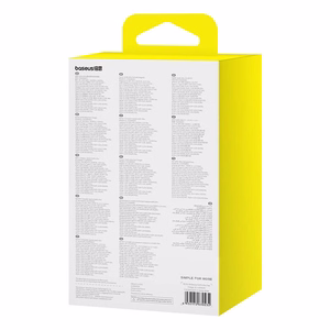 Seinälaturi Baseus GaN5 2x USB-C + USB, 65W + kaapeli 1m (valkoinen)