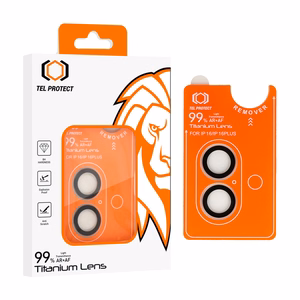 Tempered glass Tel Protect Titanium Lens 99% AR on camera for Iphone 16/16 Plus transparent (lens 2 pcs)
