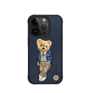 Zuck Bear London Classic iPhone 15 Pro Suojakuori Westminster Ace